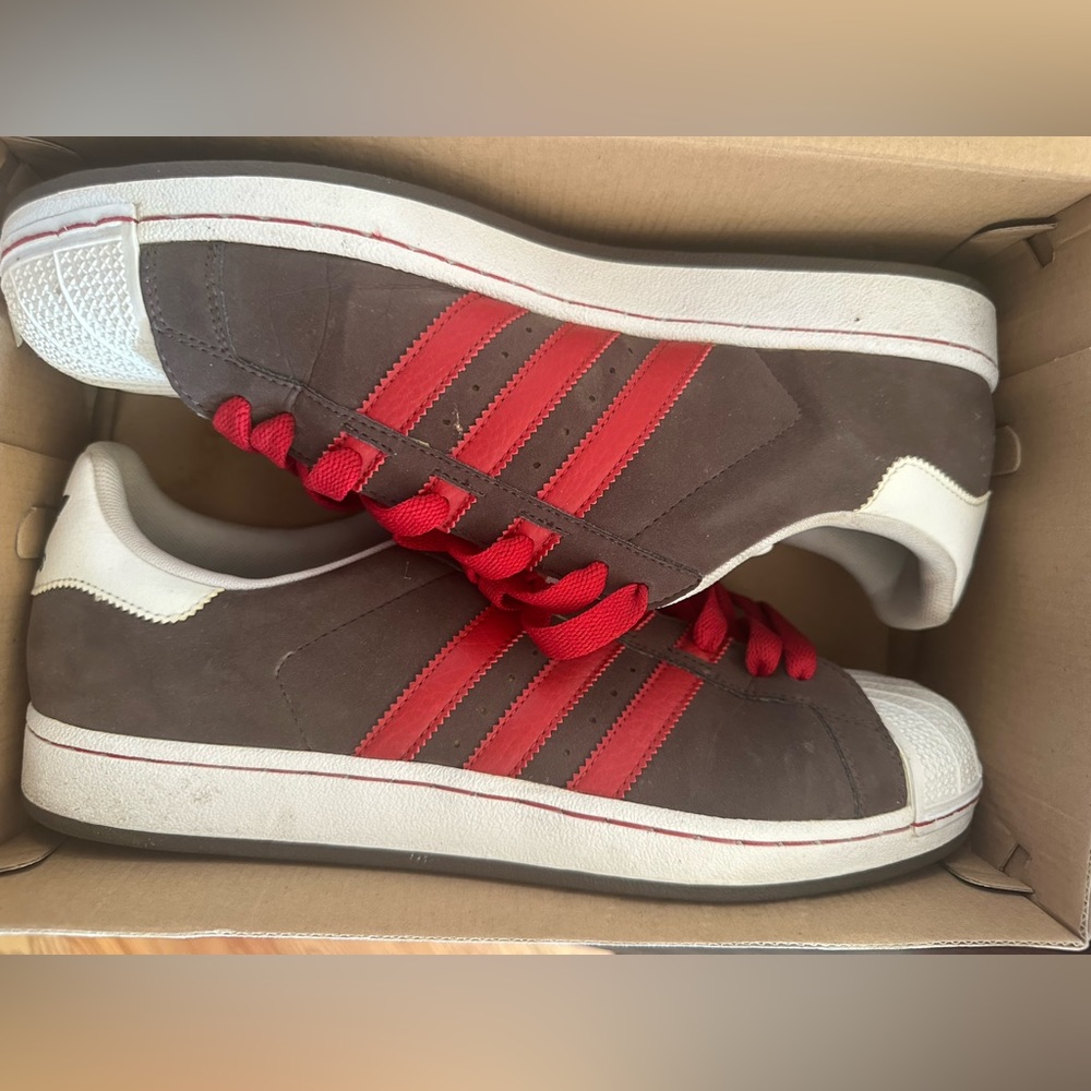 VINTAGE ADIDAS SHELL SOLE - SIZE 11 - MEN